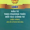 Luật đầu tư theo phương thức đối tác công tư (Hiện hành) (Sửa đổi, bổ sung năm 2022)