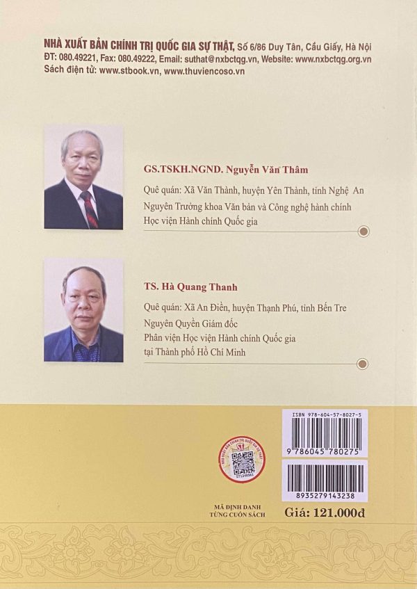 Văn bản học hành chính – Lý luận và thực tiễn