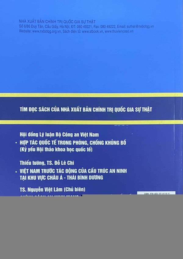 Cảnh sát liên hợp quốc và sự tham gia của Việt Nam trong thời gian tới (Sách chuyên khảo)