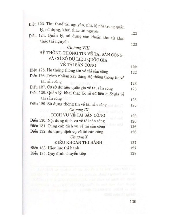 Luật Quản lý, sử dụng tài sản công (Hiện hành) (Sửa đổi năm 2020, 2022)