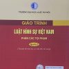Giáo trình Luật Hình sự Việt Nam – Phần các tội phạm – Quyển 1 (Tái bản lần thứ ba, có sửa đổi, bổ sung) (HN)