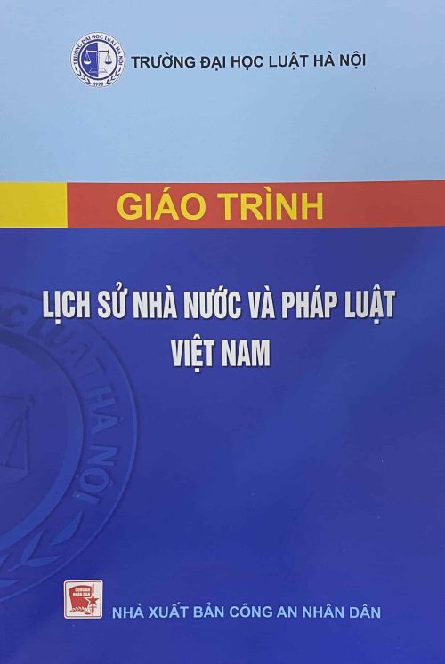 Giáo trình Lịch sử nhà nước và pháp luật Việt Nam (HN)