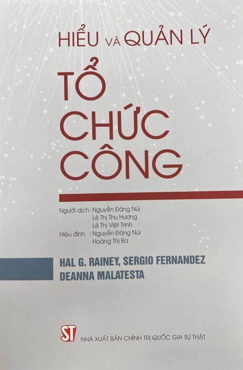 HIỀU VÀ QUẢN LÝ TỔ CHỨC CÔNG