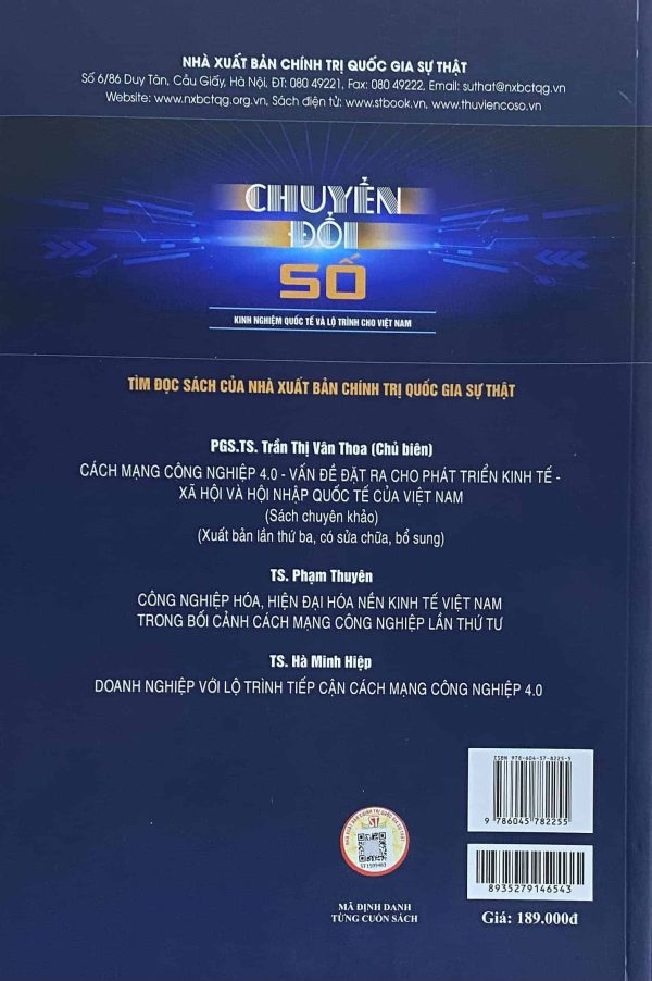 Chuyển đổi số – Kinh nghiệm quốc tế và lộ trình cho Việt Nam (Sách chuyên khảo)