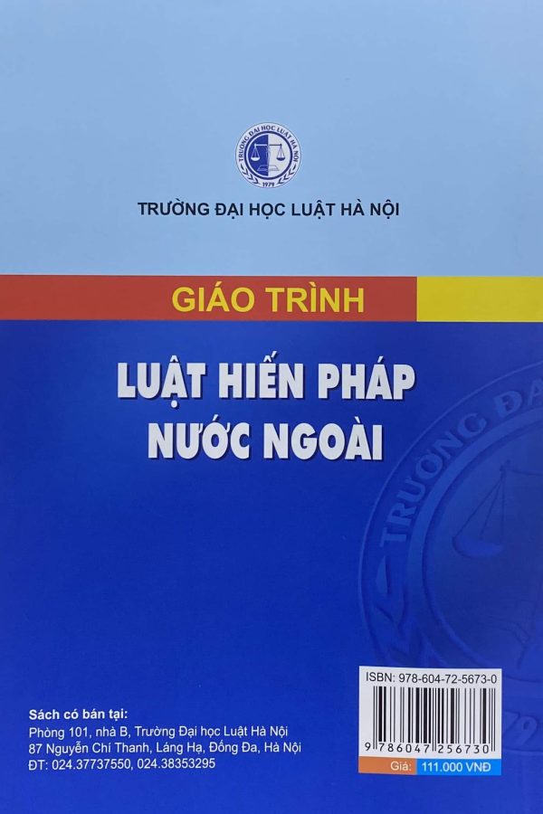 Giáo trình Luật hiến pháp nước ngoài