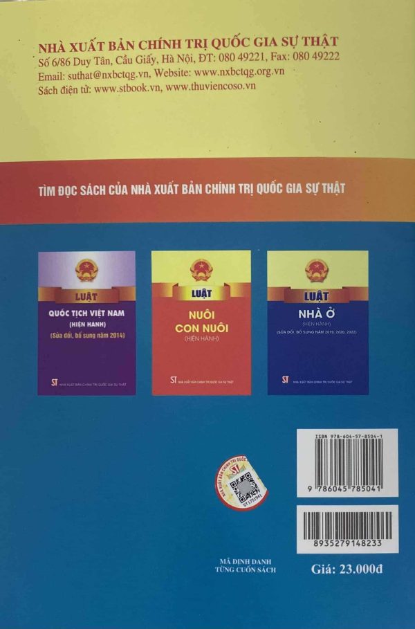 Luật Cư trú (hiện hành)