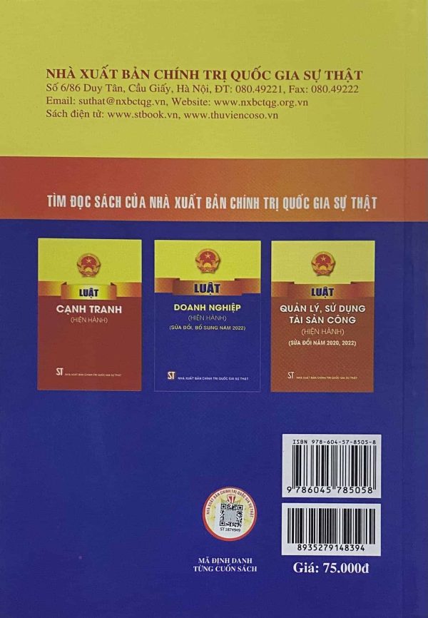 Luật Đầu tư (Hiện hành) (Sửa đổi, bổ sung năm 2020, 2022)