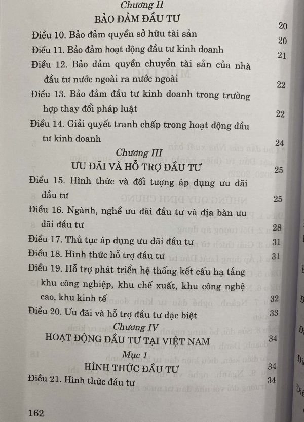 Luật Đầu tư (Hiện hành) (Sửa đổi, bổ sung năm 2020, 2022)