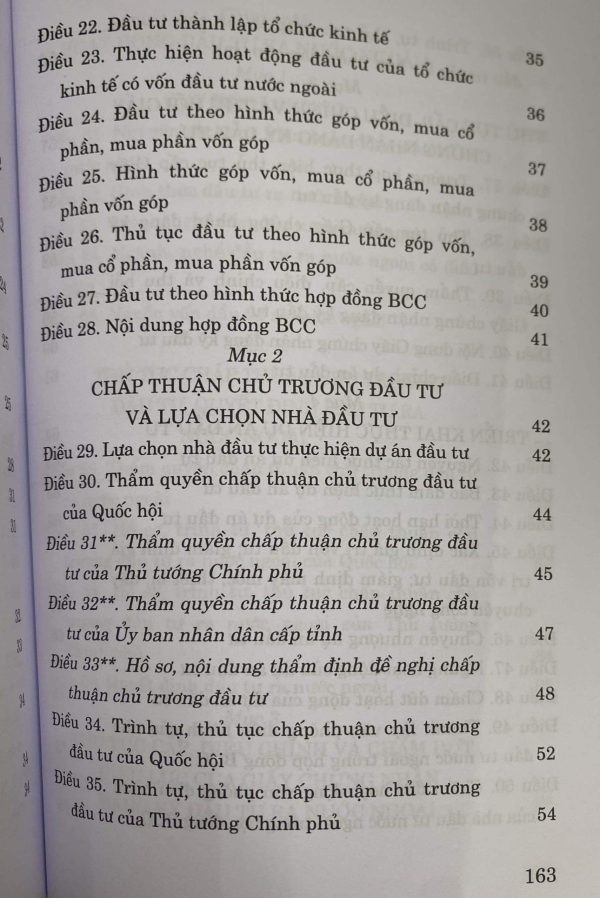 Luật Đầu tư (Hiện hành) (Sửa đổi, bổ sung năm 2020, 2022)