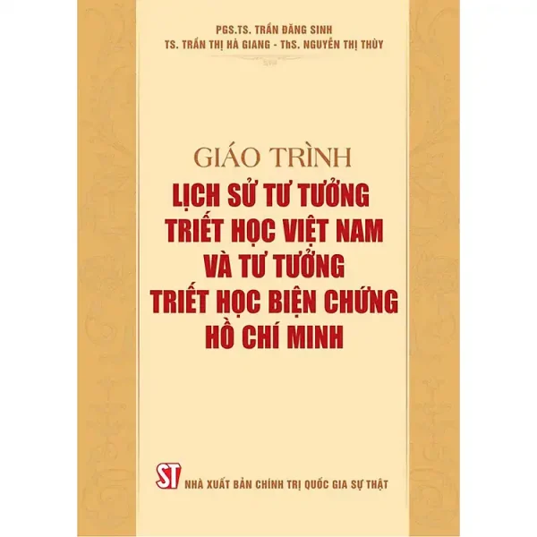Giáo trình Lịch sử tư tưởng triết học Việt Nam và tư tưởng triết học biện chứng Hồ Chí Minh
