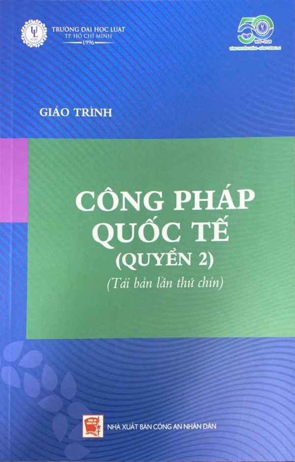 giáo trình công pháp quốc tế(quyển 2)(tái bản lần thứ chín)