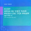 giáo trình luật hình sự Việt Nam phần các tội phạm( quyển 2)(tái bản lần thứ sáu)