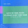 lịch sử nhà nước và pháp luật Việt Nam(tái bản lần thứ chín)