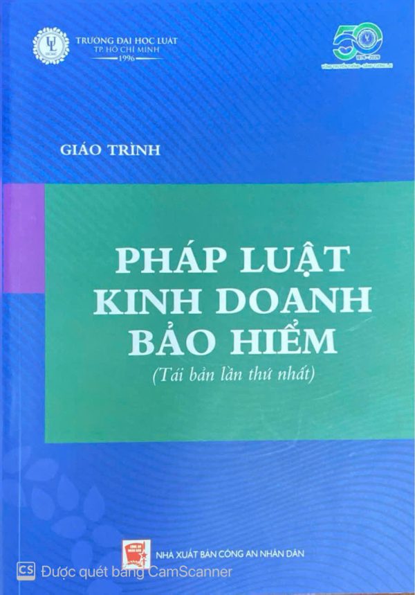 giáo trình pháp luật kinh doanh bảo hiểm( tái bản lần thứ nhất)