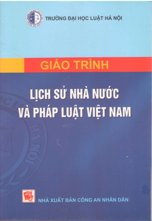 Giáo trình lịch sử nhà nước và pháp luật Việt Nam